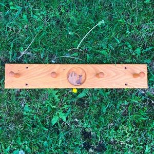 COAT RACK Hanger, Wood, TOWEL RACK